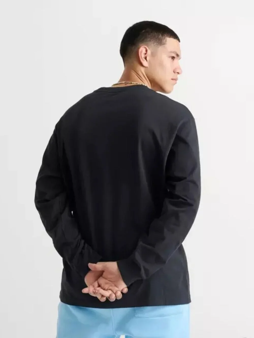 Men's Jordan Brooklyn AJ11 Jumpman Long-Sleeve T-Shirt Tee - Black IM6507-010